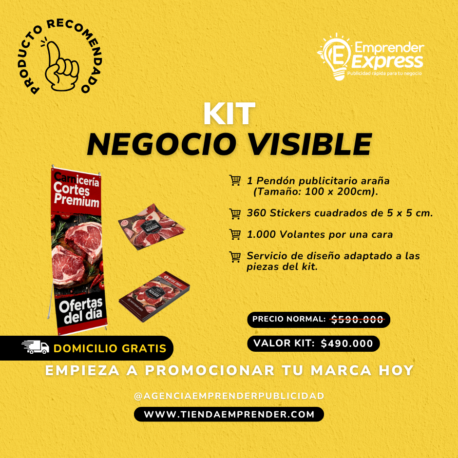 KIT NEGOCIO VISIBLE