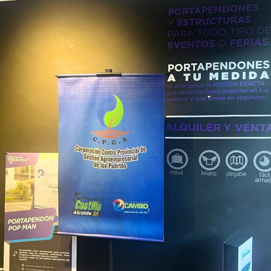PENDÓN PUBLICITARIO BÁSICO