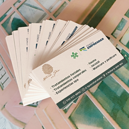 TARJETAS DE PRESENTACIÓN ECOLÓGICAS