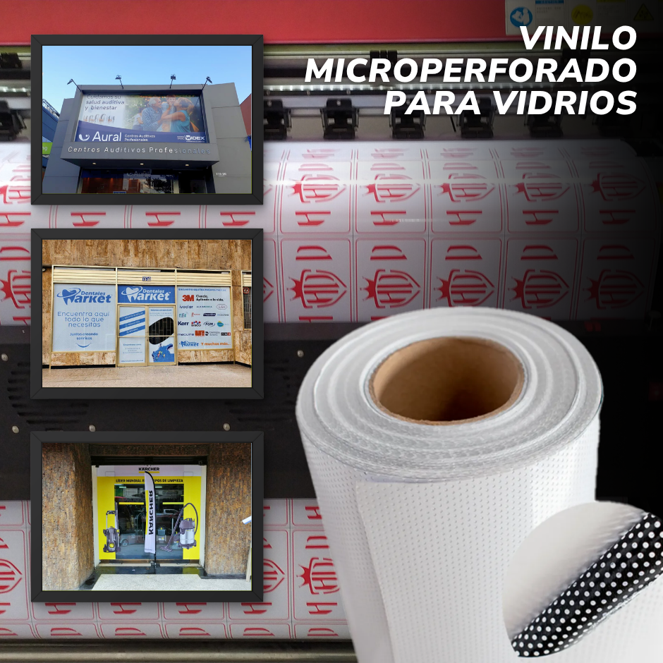 IMPRESIÓN SOBRE VINILOS ADHESIVOS 100 X 100 CM